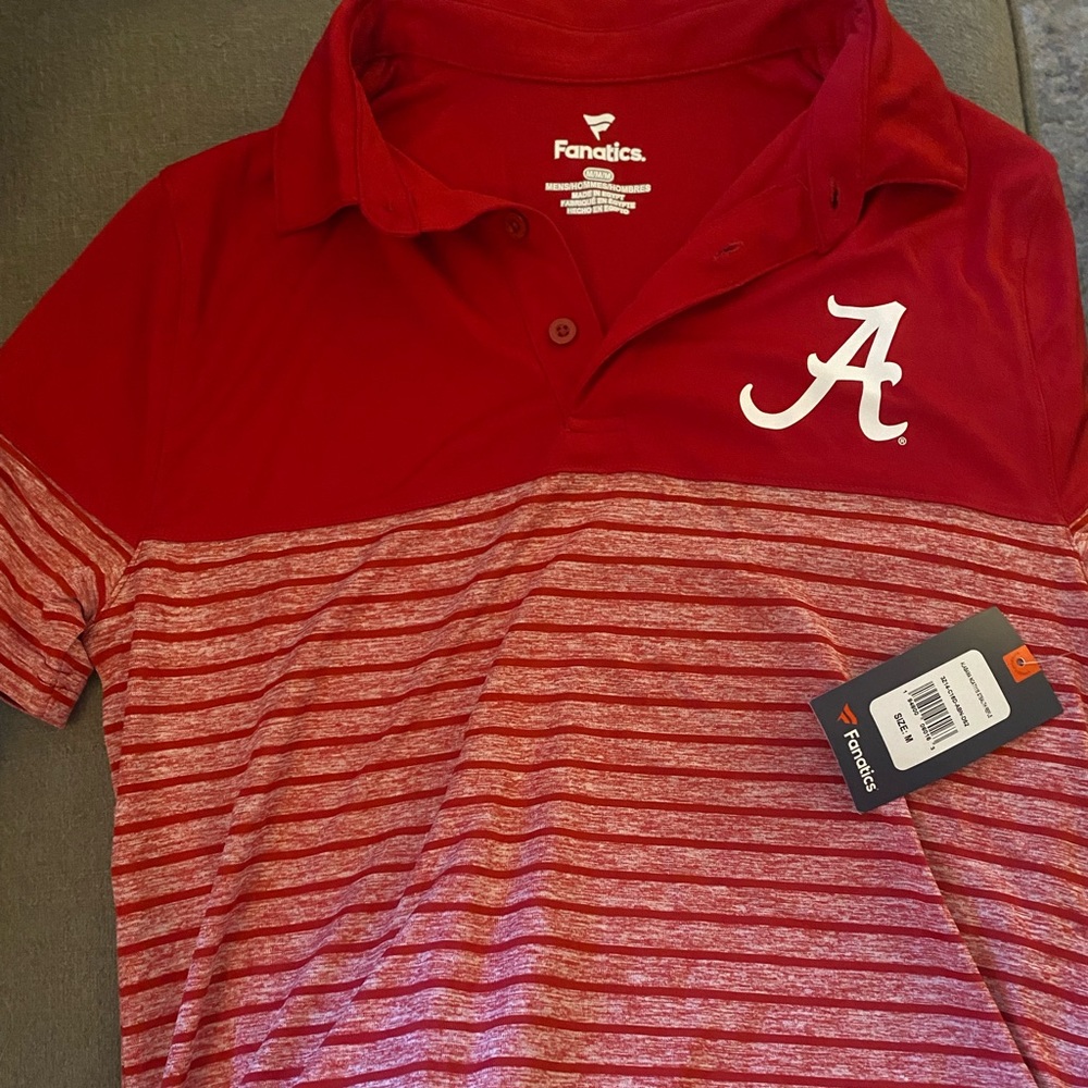 New with tags Alabama polo shirt.